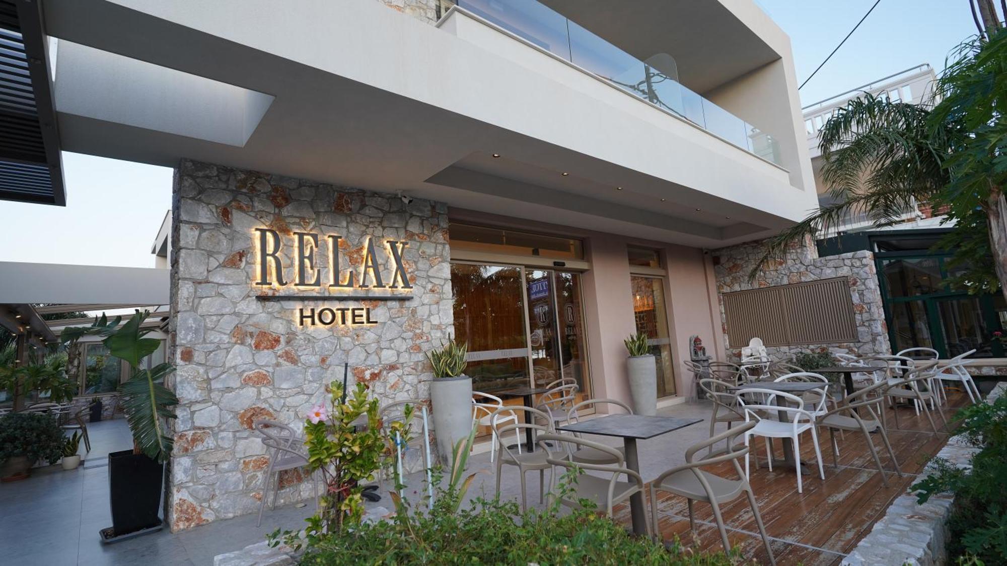 Relax Hotel Paleochora Buitenkant foto